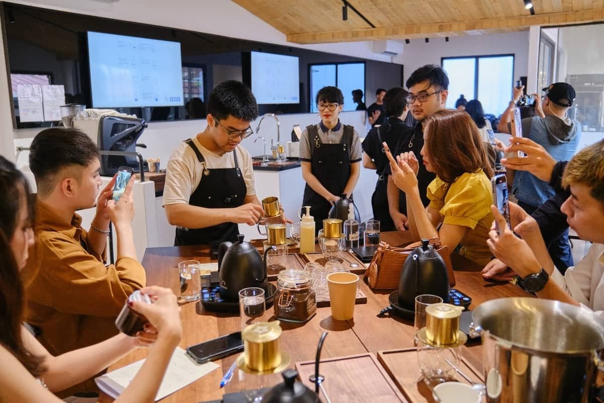 Stylish Vietnamese cafés