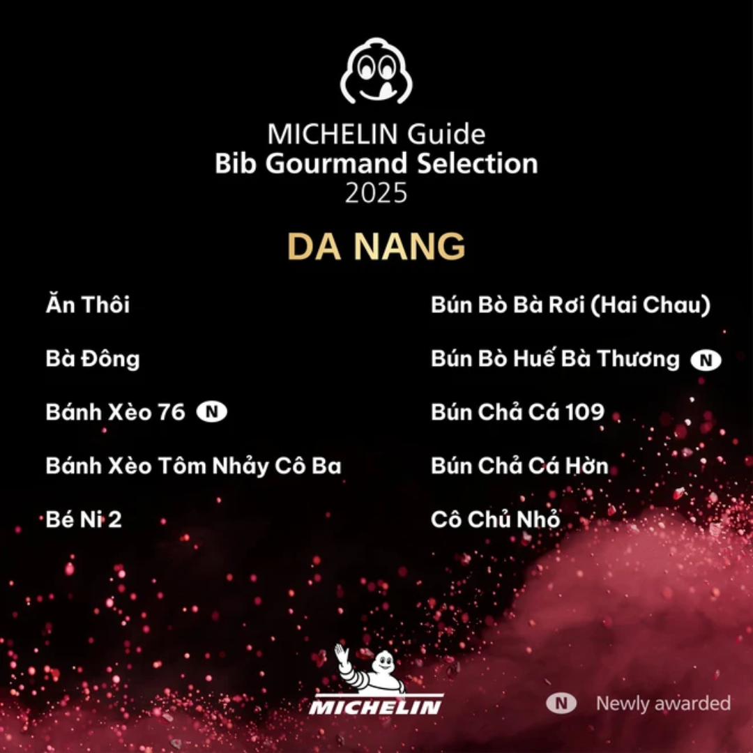 Michelin restaurants 2025 Vietnam