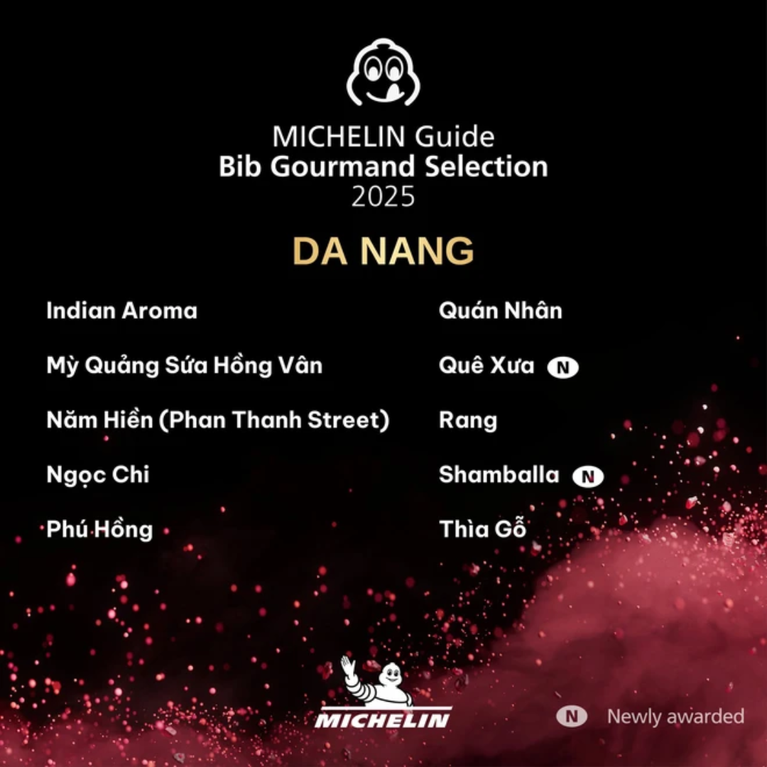 Michelin restaurants 2025 Vietnam