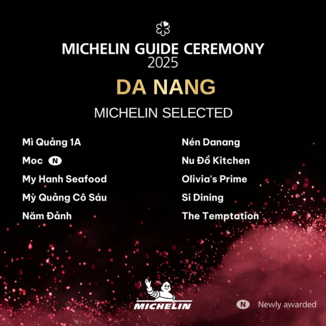 Michelin restaurants 2025 Vietnam