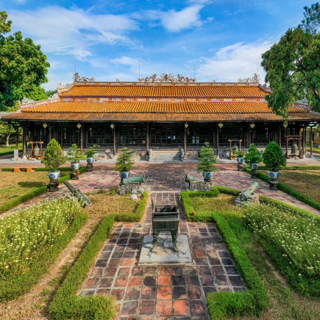 Scenic Lake inside Hue Imperial City
